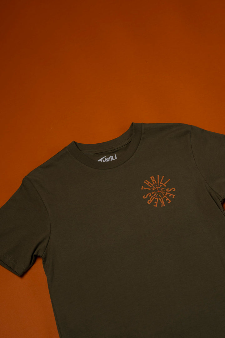 Peace Tee - Olive