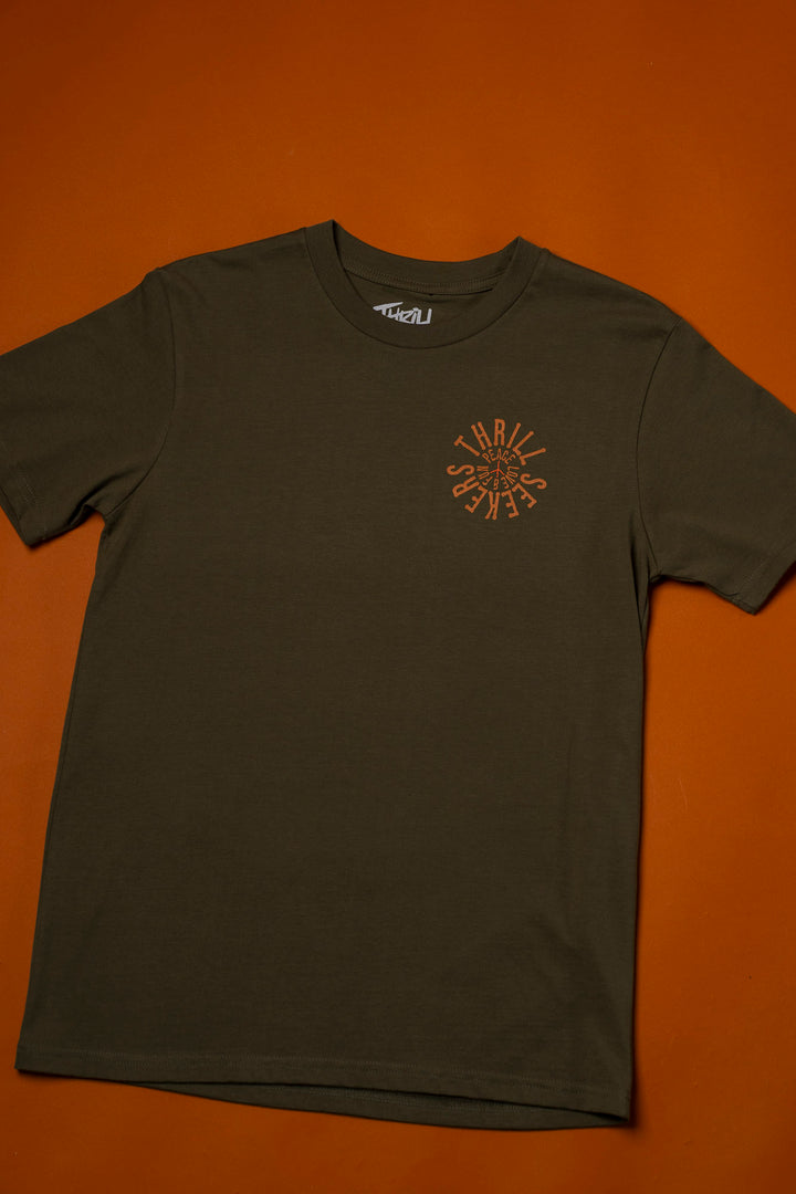 Peace Tee - Olive