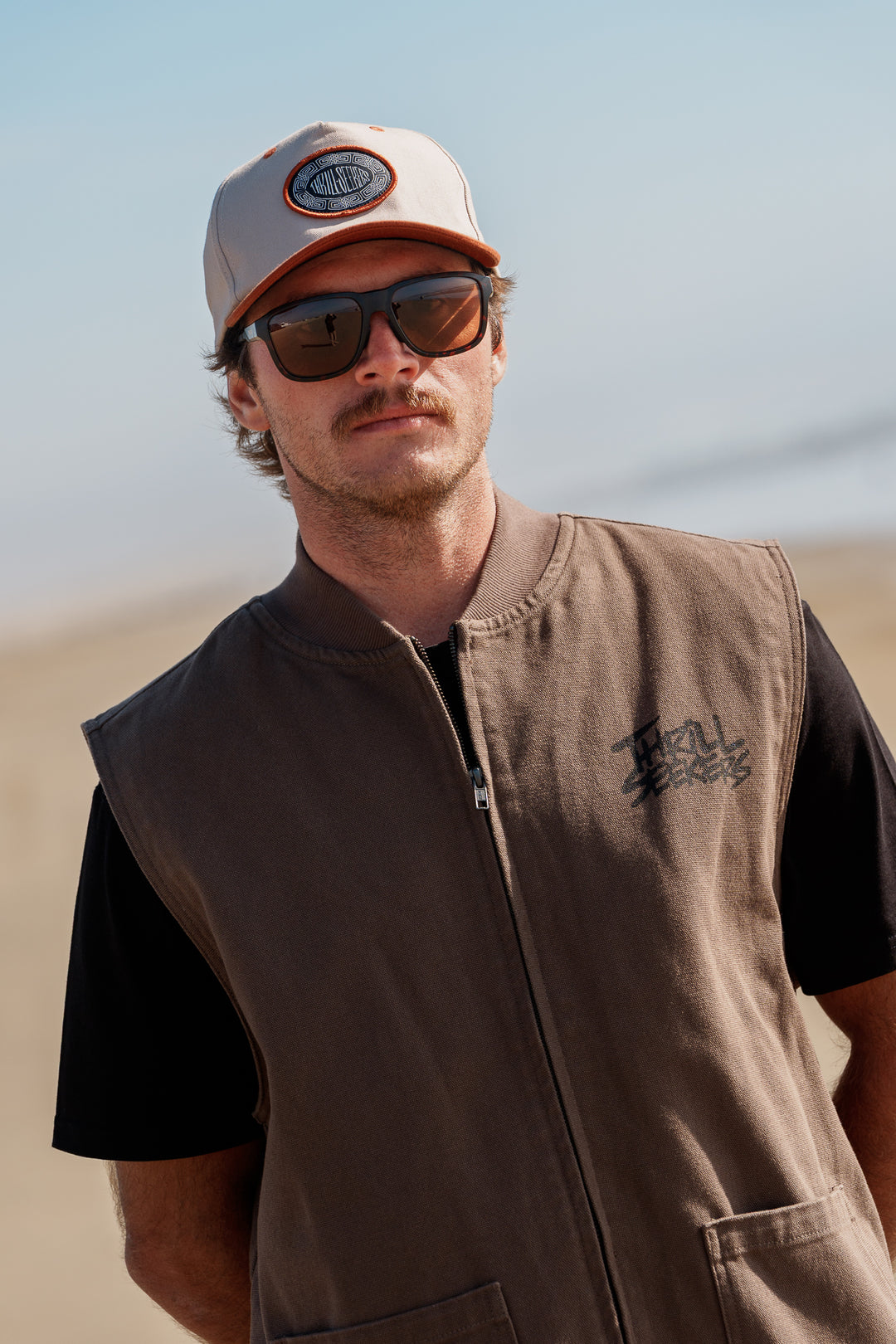 Tribe Hat - Bone/Rust