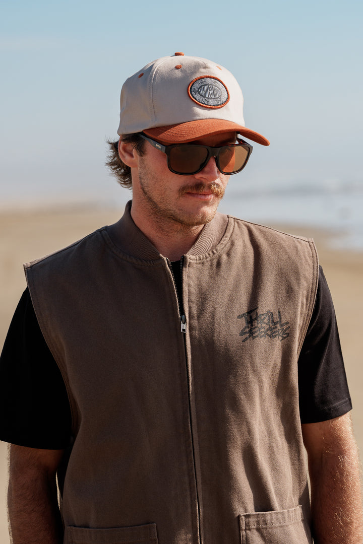 Tribe Hat - Bone/Rust