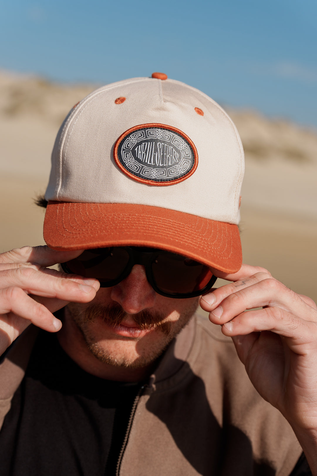 Tribe Hat - Bone/Rust