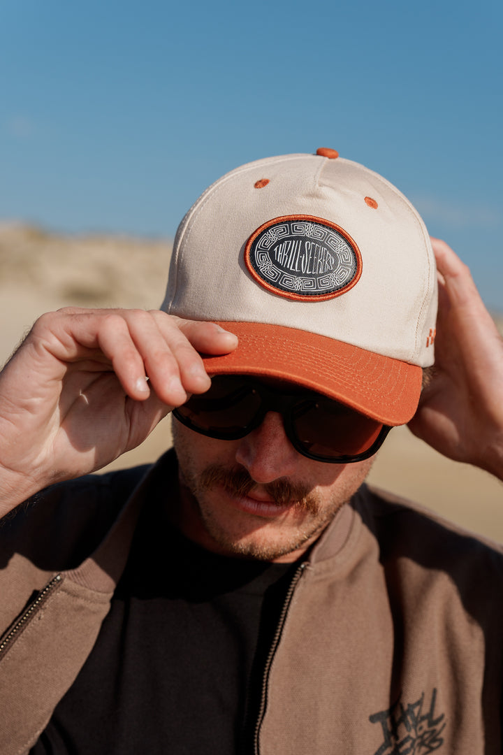 Tribe Hat - Bone/Rust