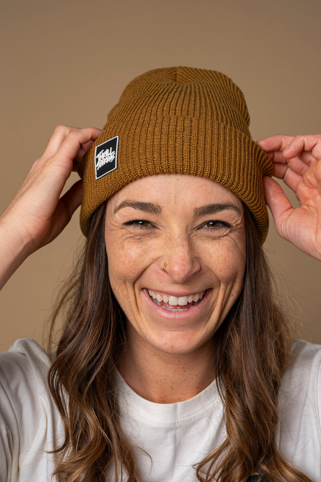 Classic Knit Beanie - Camel