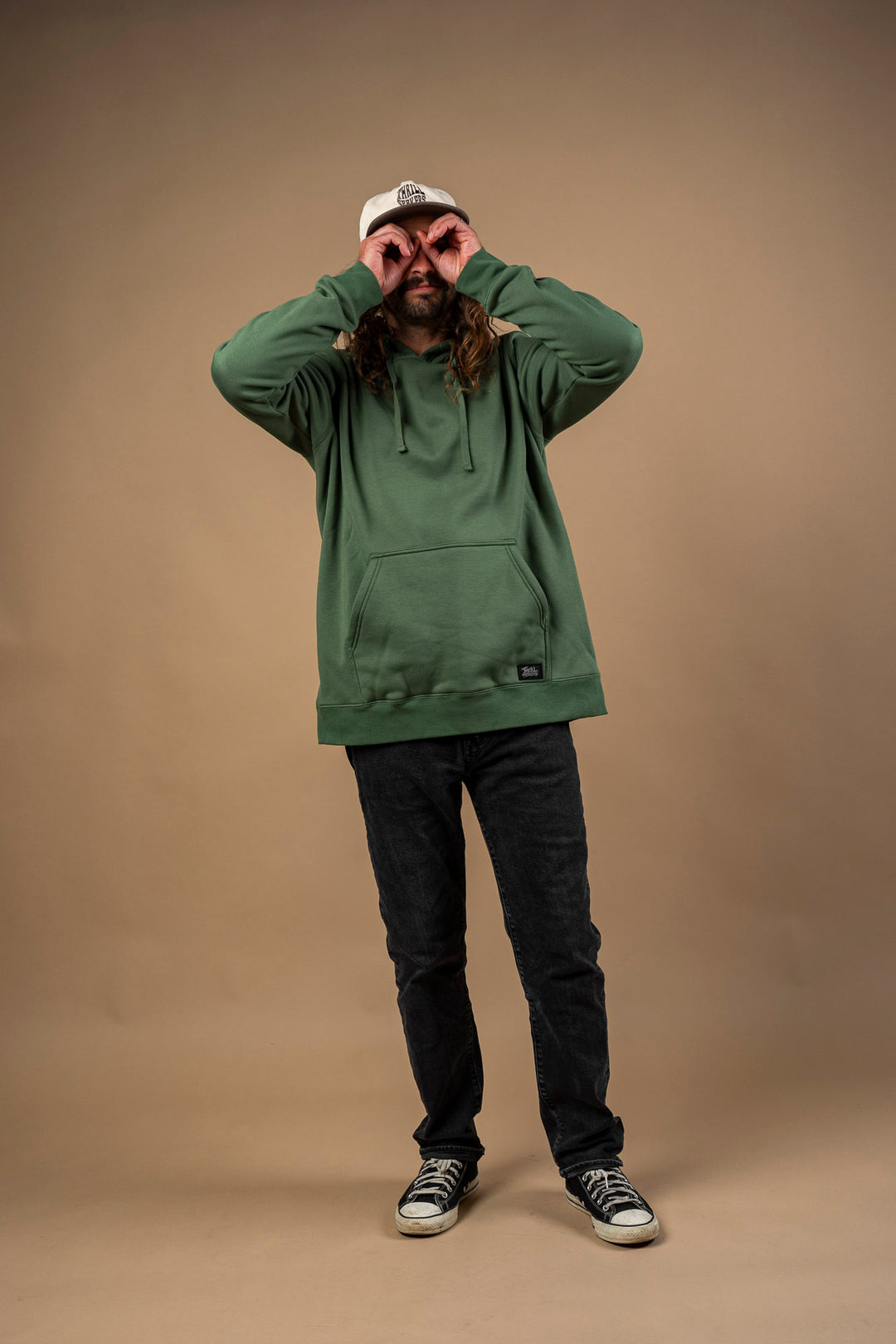 Label Hoodie - Good Green