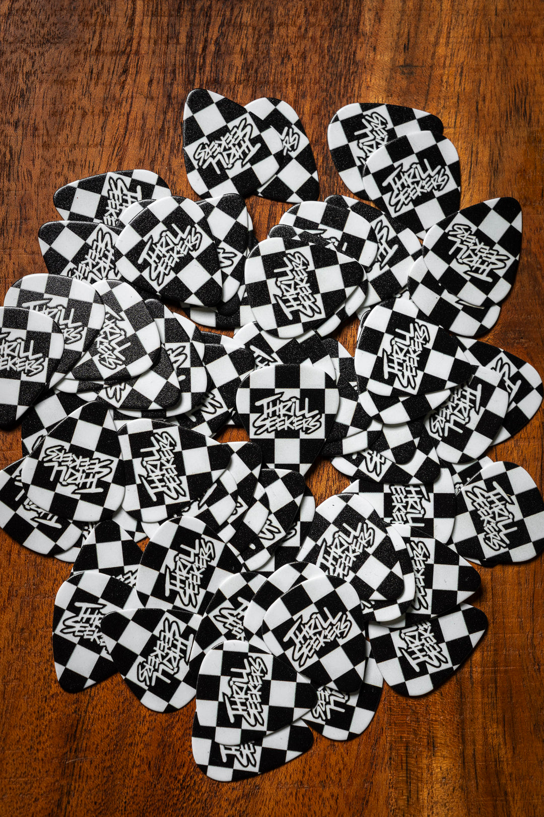 Checkered Guitar Pick