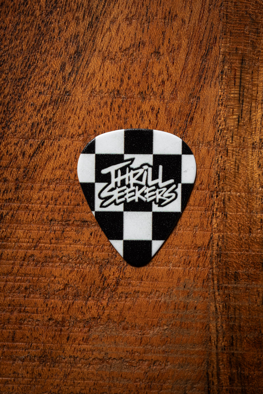 Checkered Guitar Pick