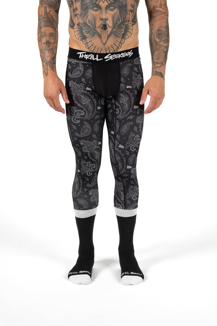 Paisley Moto Leggings