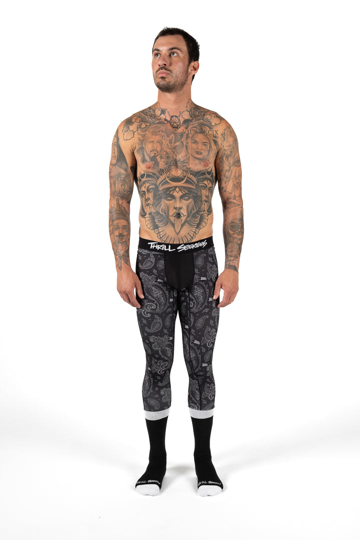 Paisley Moto Leggings