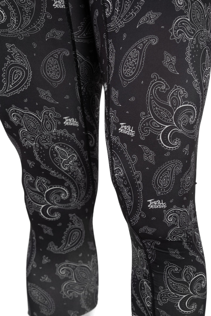 Paisley Moto Leggings