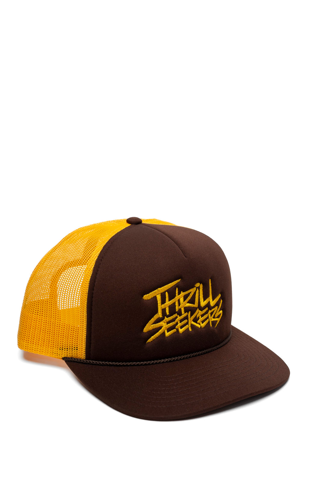 classic foam trucker brownyellow