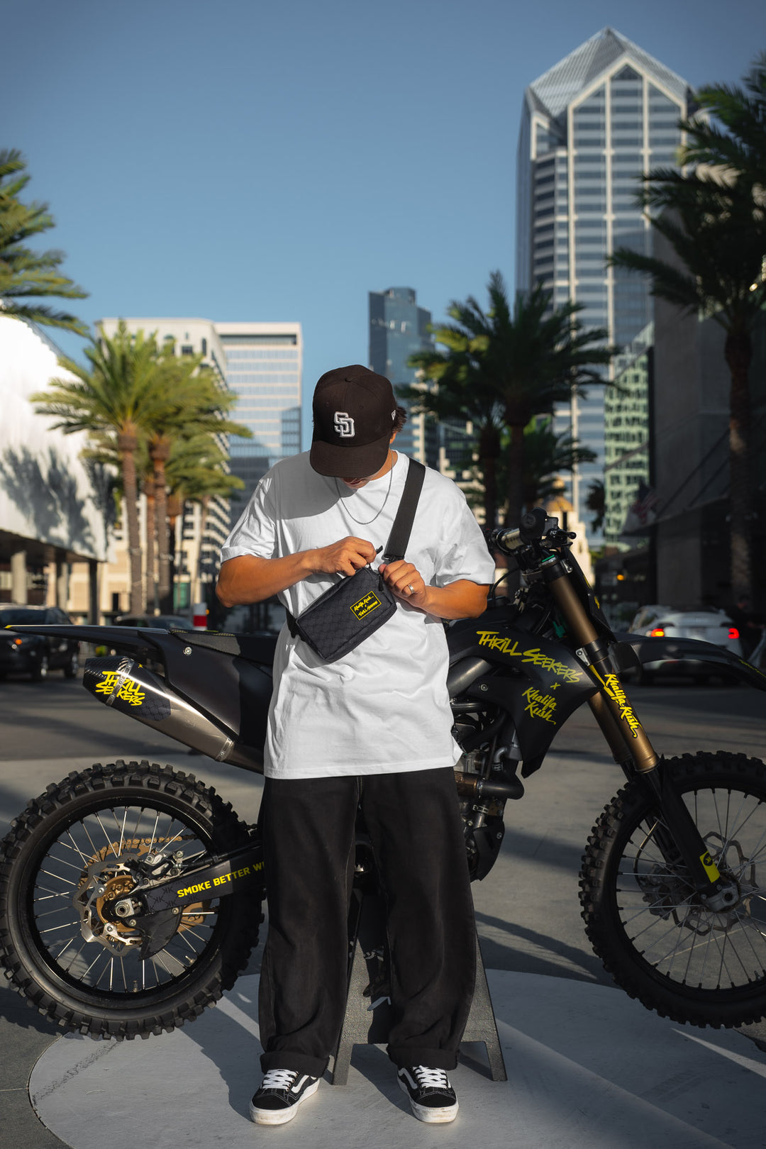 KK x Thrill Seekers Stash Bag