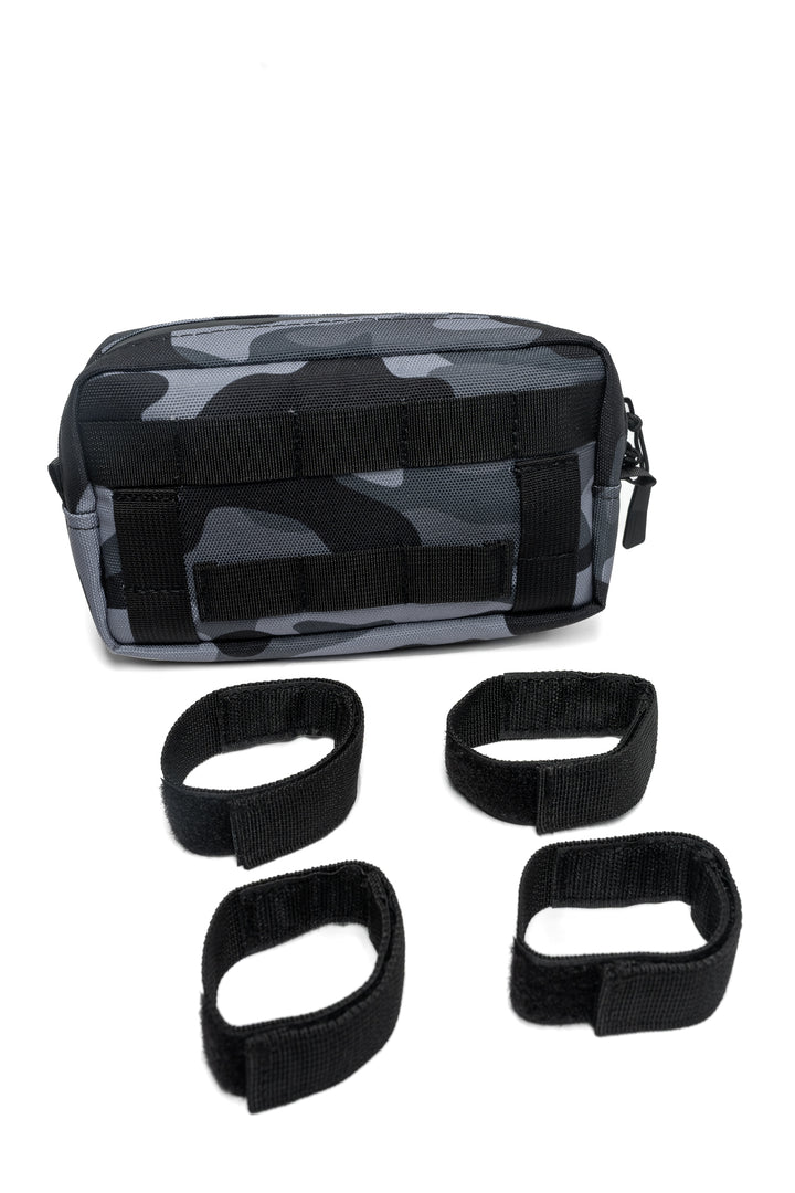 Black Camo Bar Bag