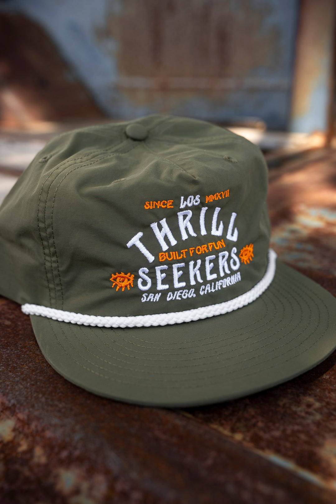 Los Thrill Seekers Traveler Cap - Olive