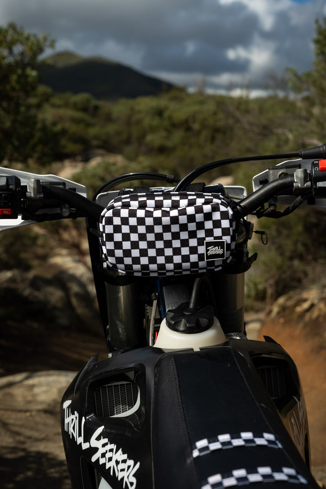 Checkered Bar Bag