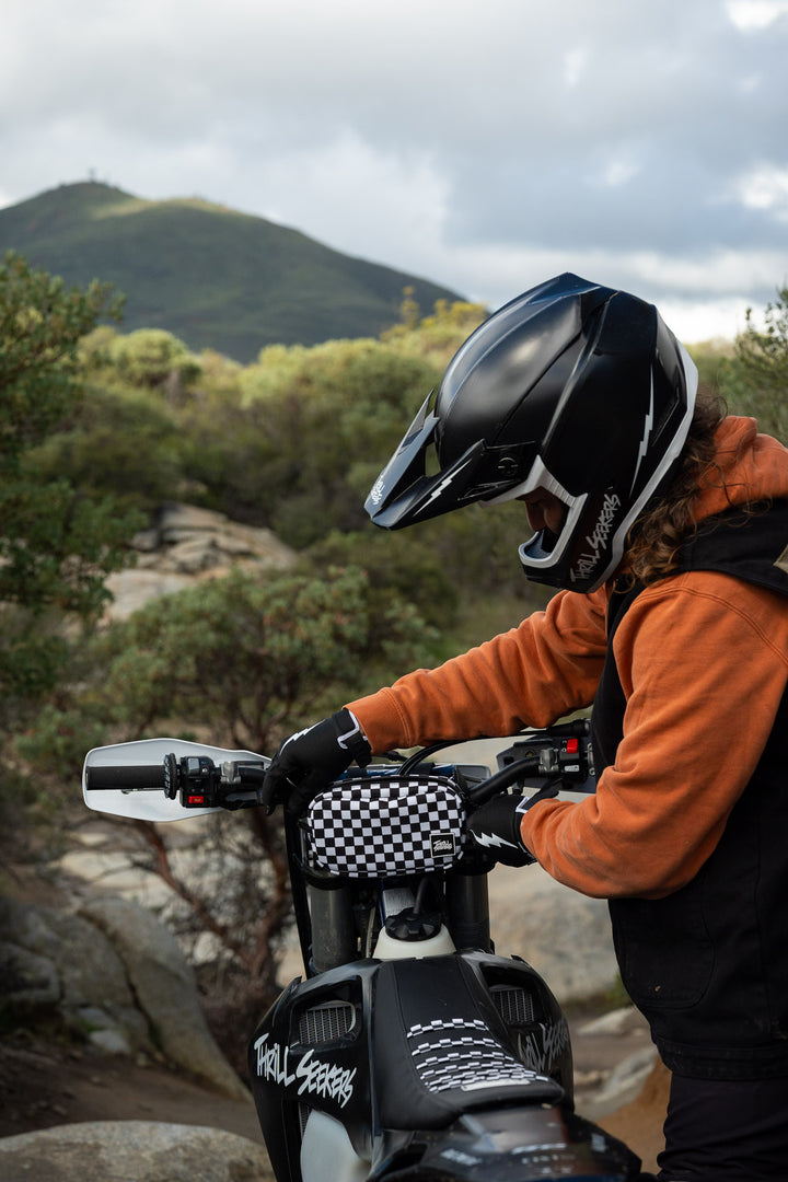 Checkered Bar Bag