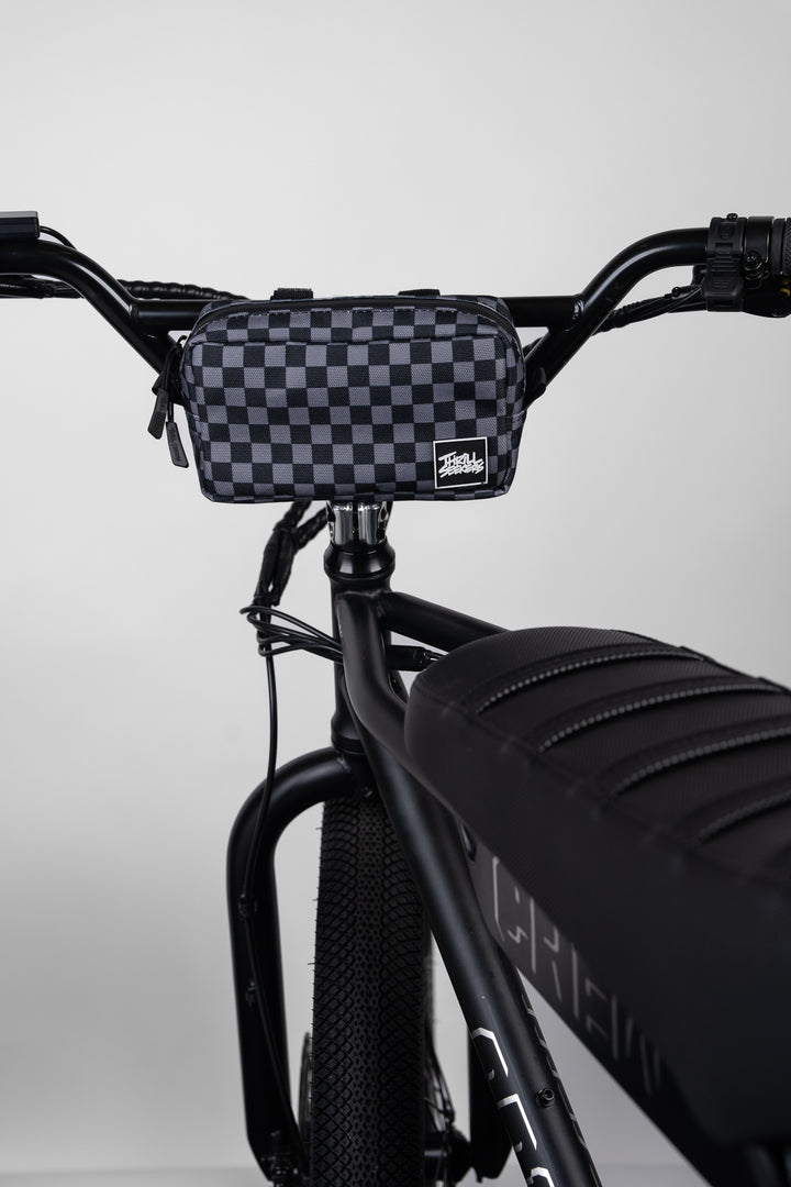 Thrill Seekers-Black/Grey Chex Bar Bag-3