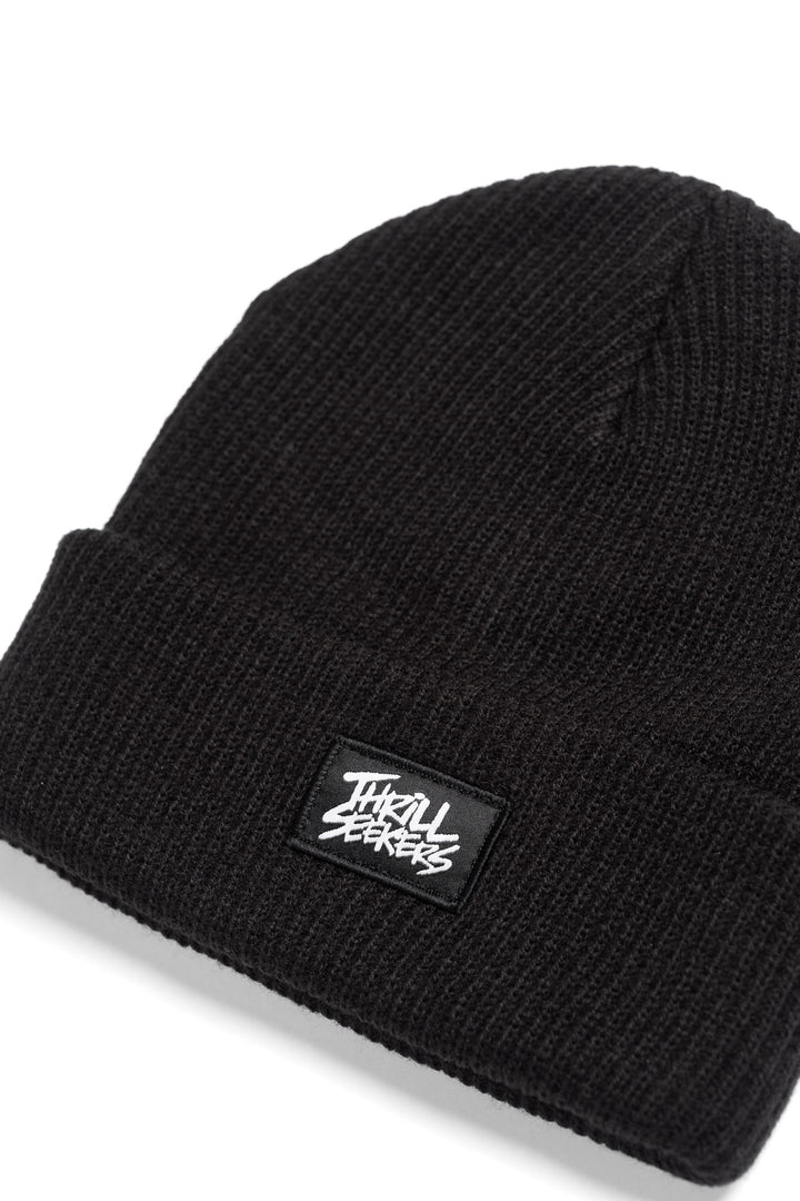 Knitted Beanie - Black