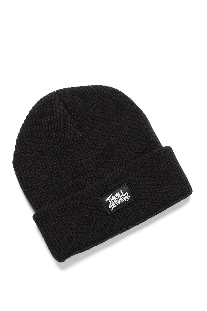 Knitted Beanie - Black