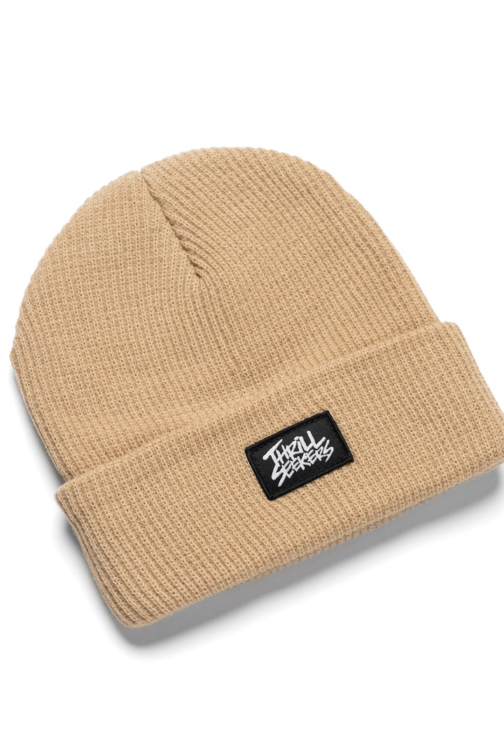 Knitted Beanie - Khaki