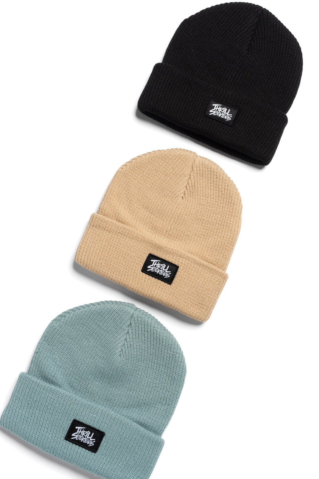 Knitted Beanie - Slate