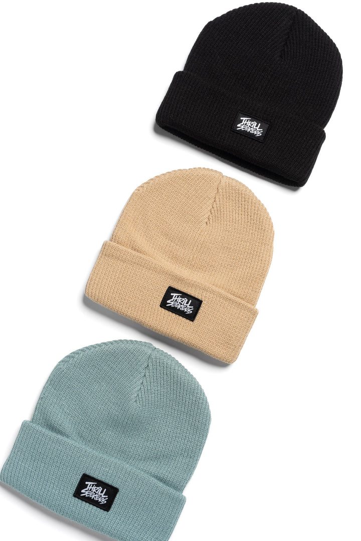 Knitted Beanie - Slate