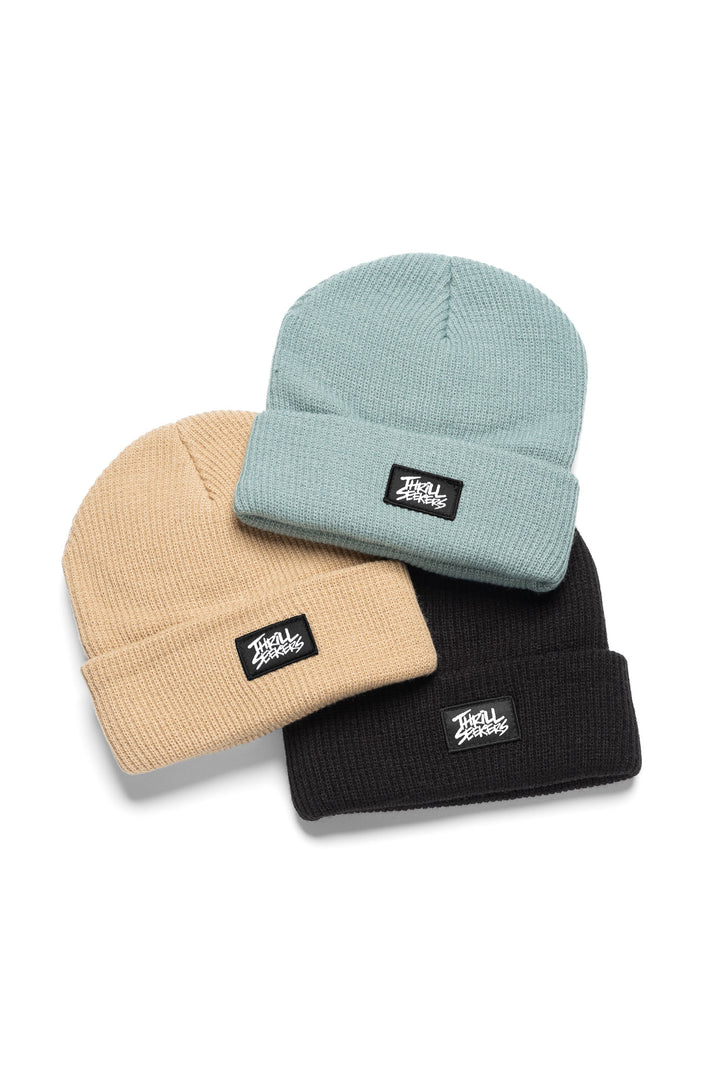 Knitted Beanie - Slate
