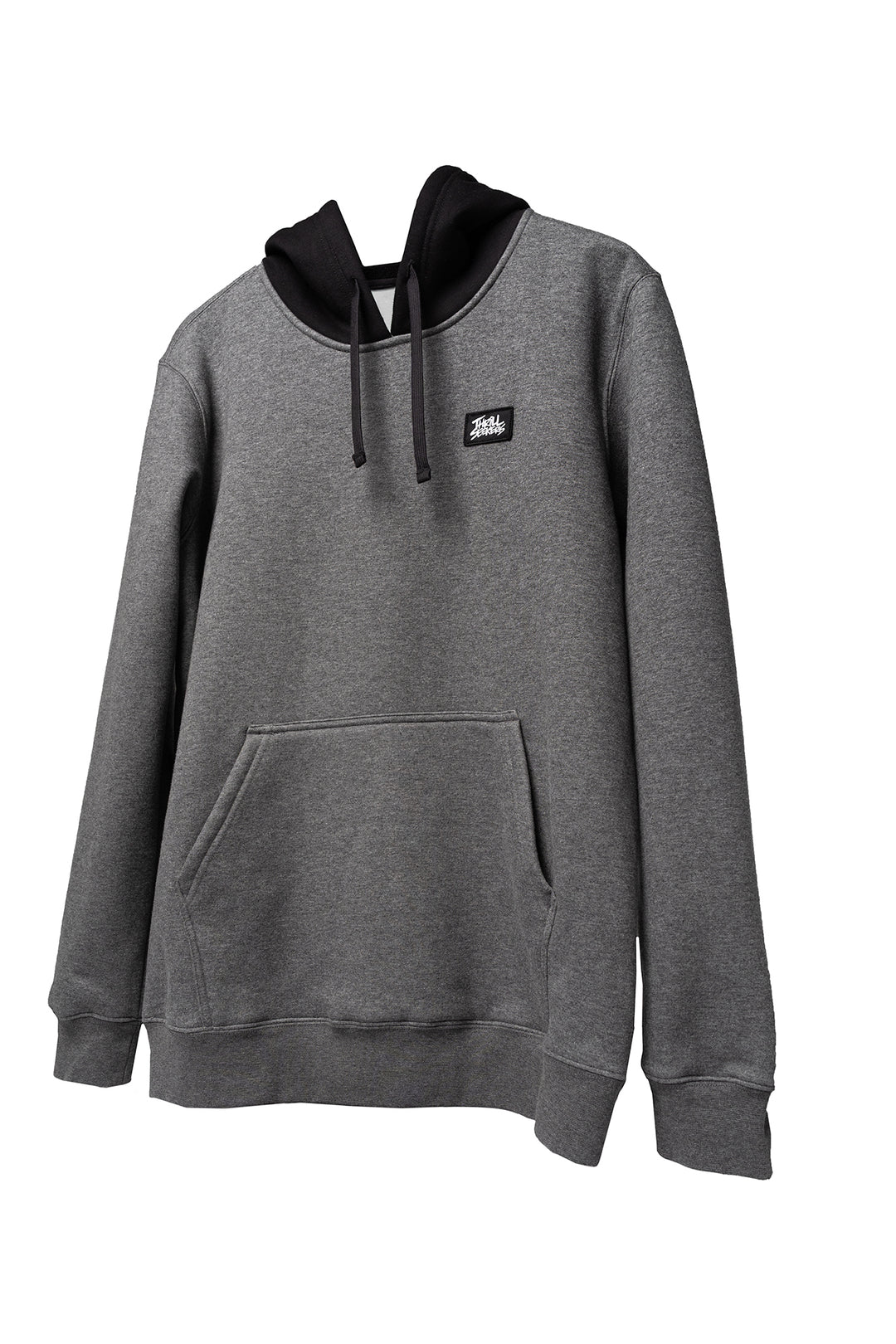 Label Hoodie - Charcoal/Black