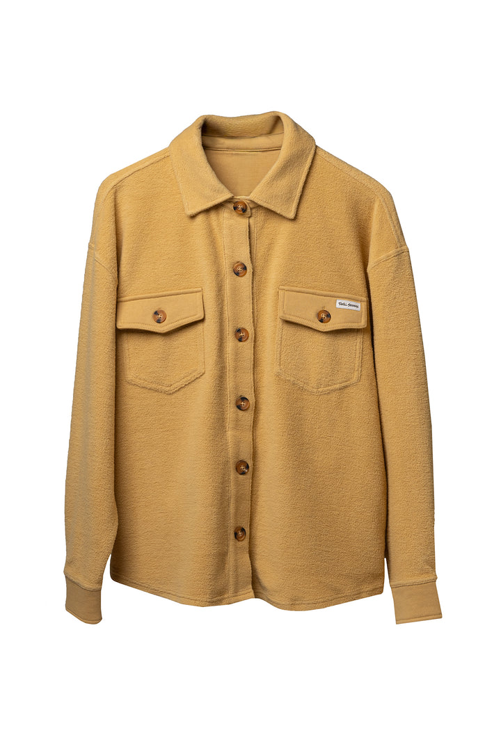 Babes Button Jacket - Golden Yellow