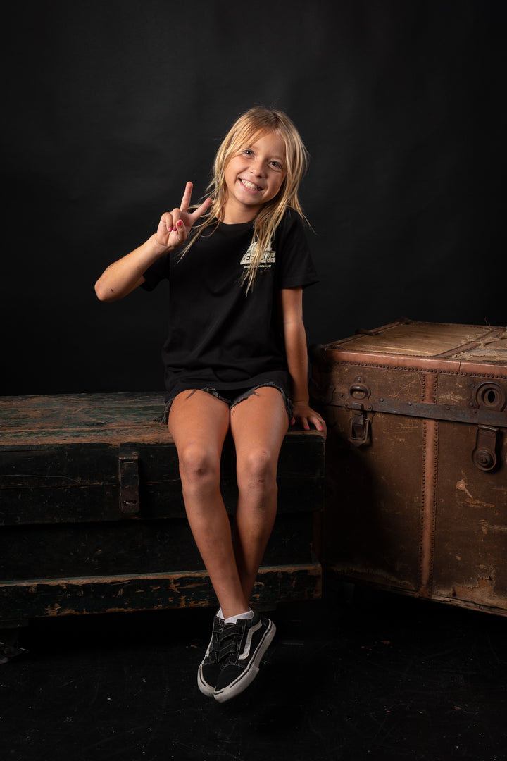 Kids Speedy Tee - Black