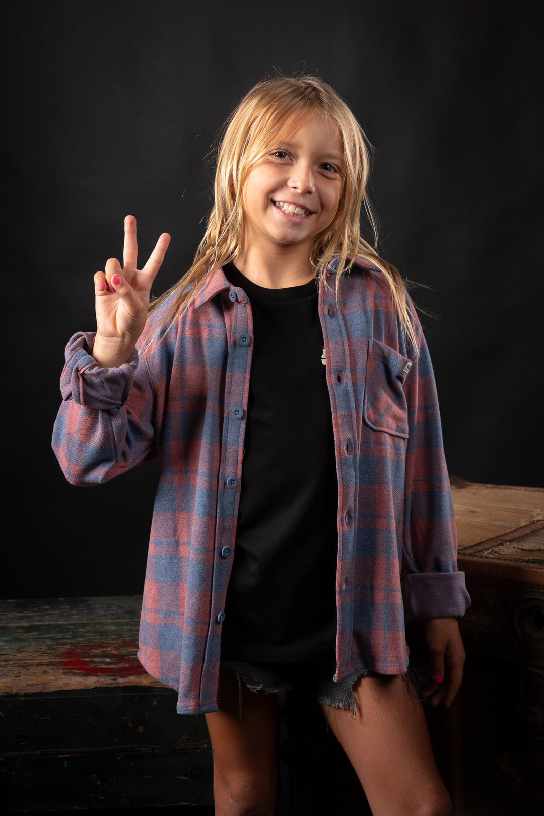 Kids Cayucos Flannel