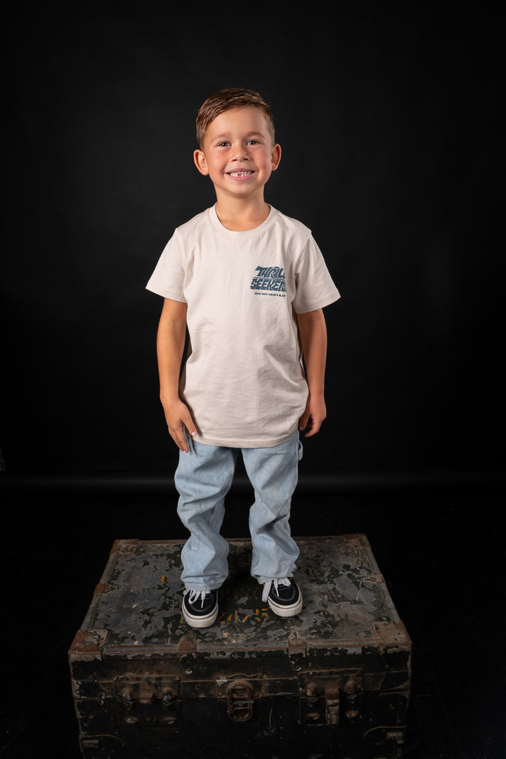 Kids Speedy Tee - Bone