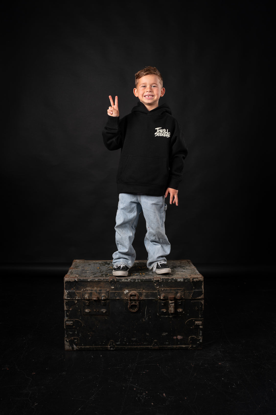 Kids Classic Hoodie - Black