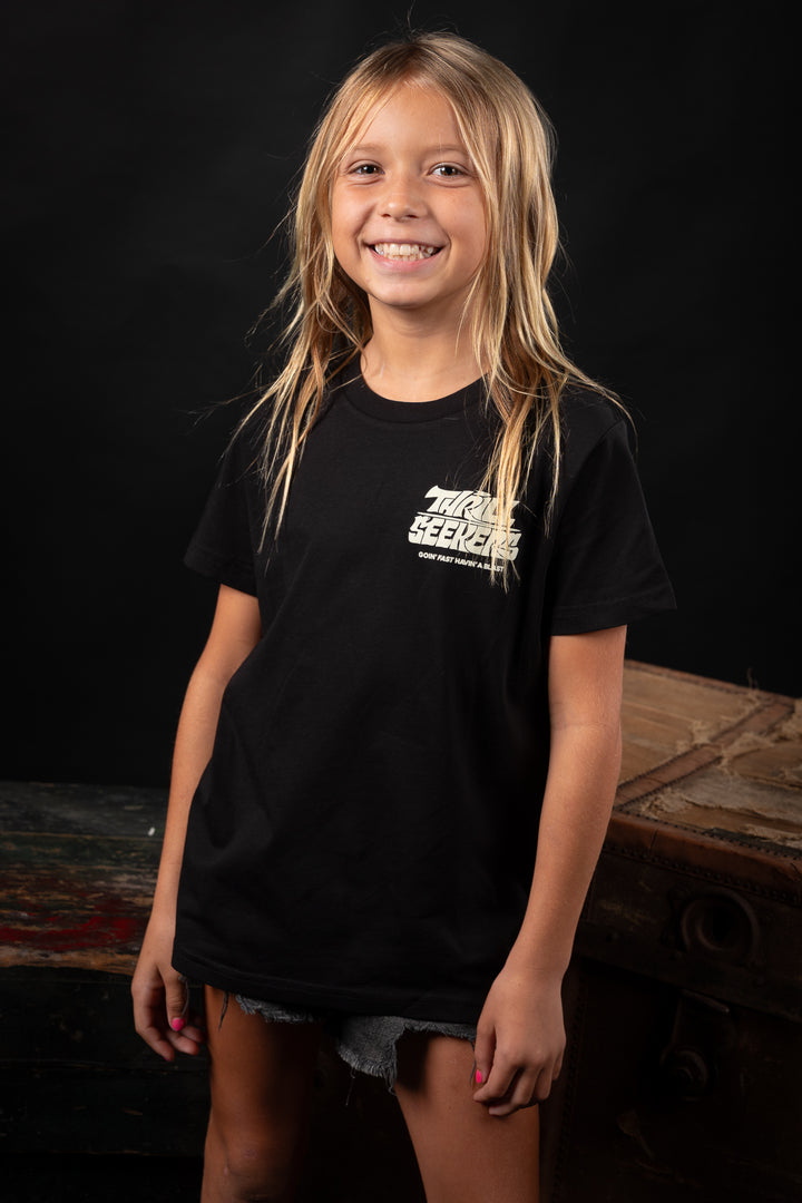 Kids Speedy Tee - Black