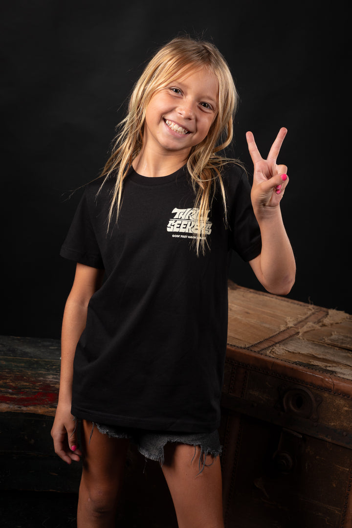 Kids Speedy Tee - Black