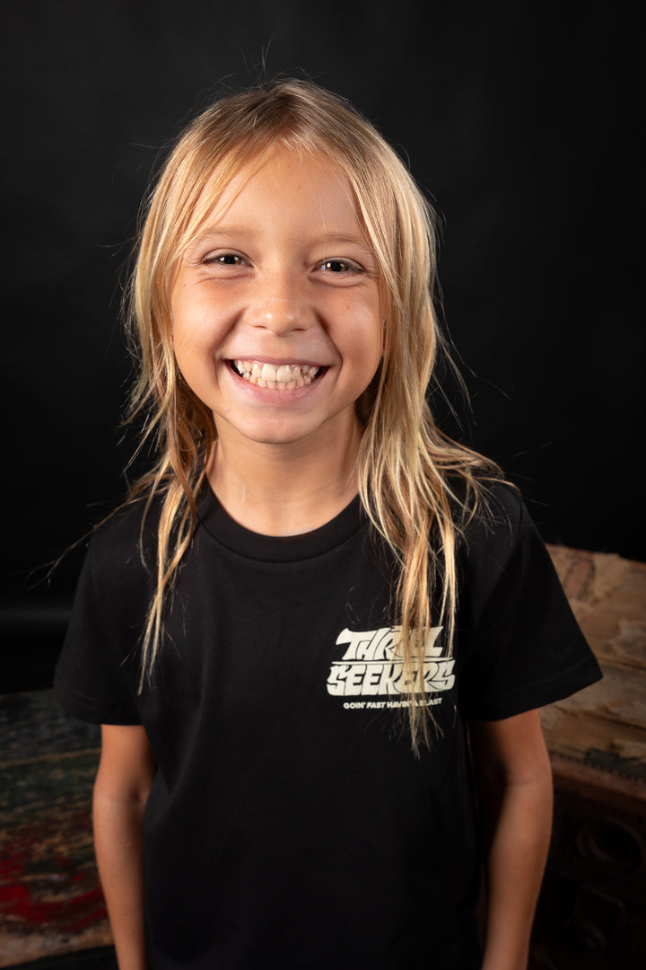 Kids Speedy Tee - Black