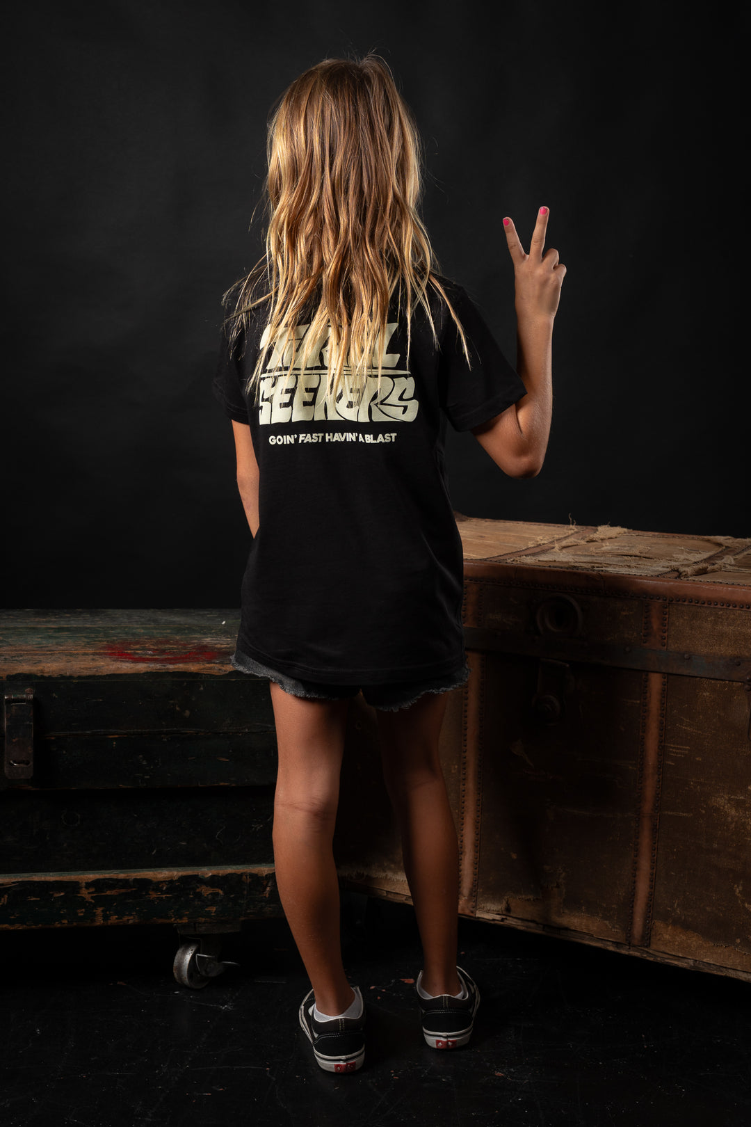 Kids Speedy Tee - Black