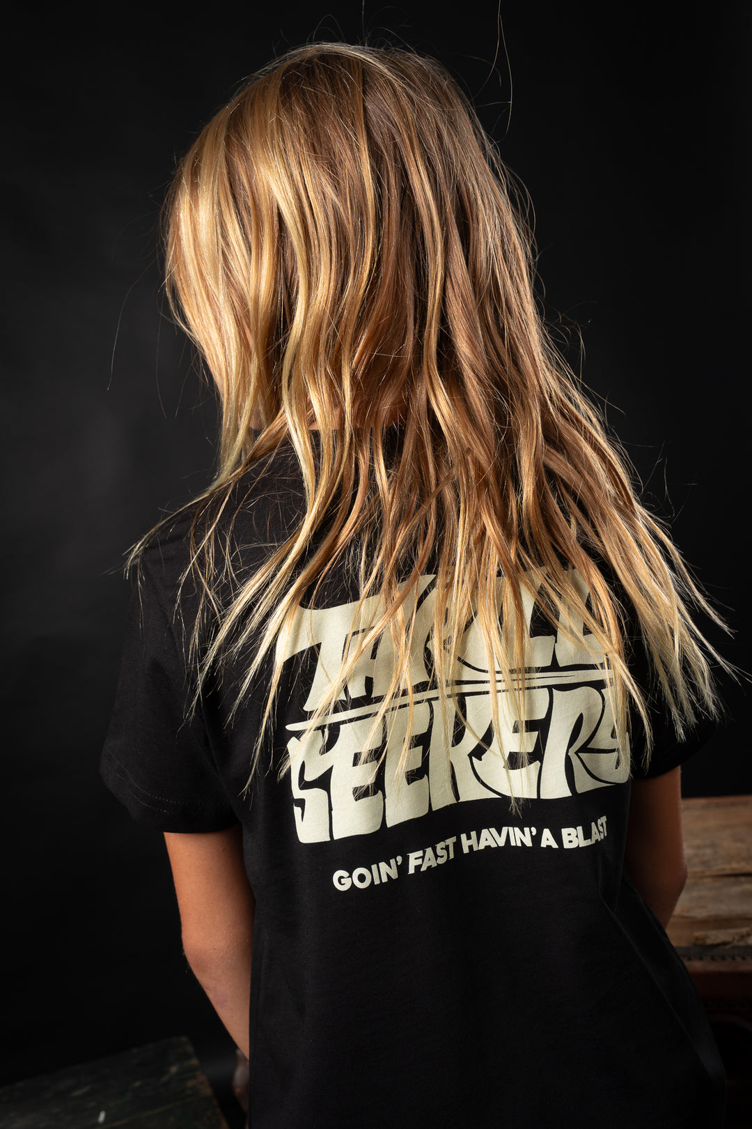 Kids Speedy Tee - Black