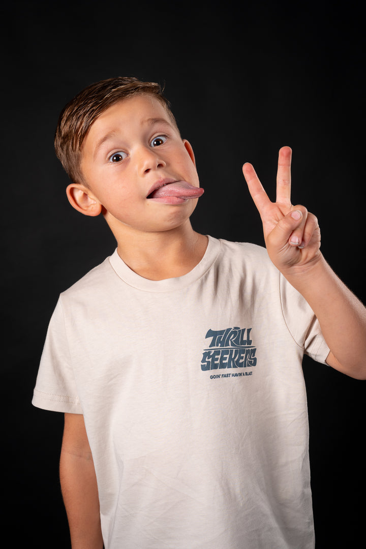Kids Speedy Tee - Bone