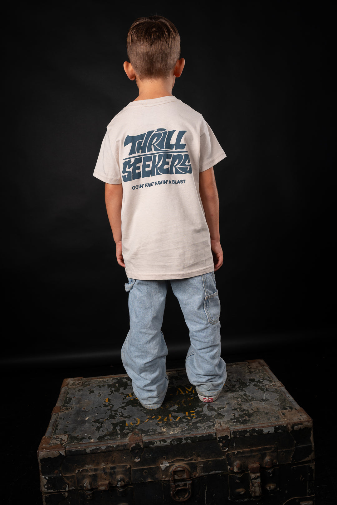 Kids Speedy Tee - Bone