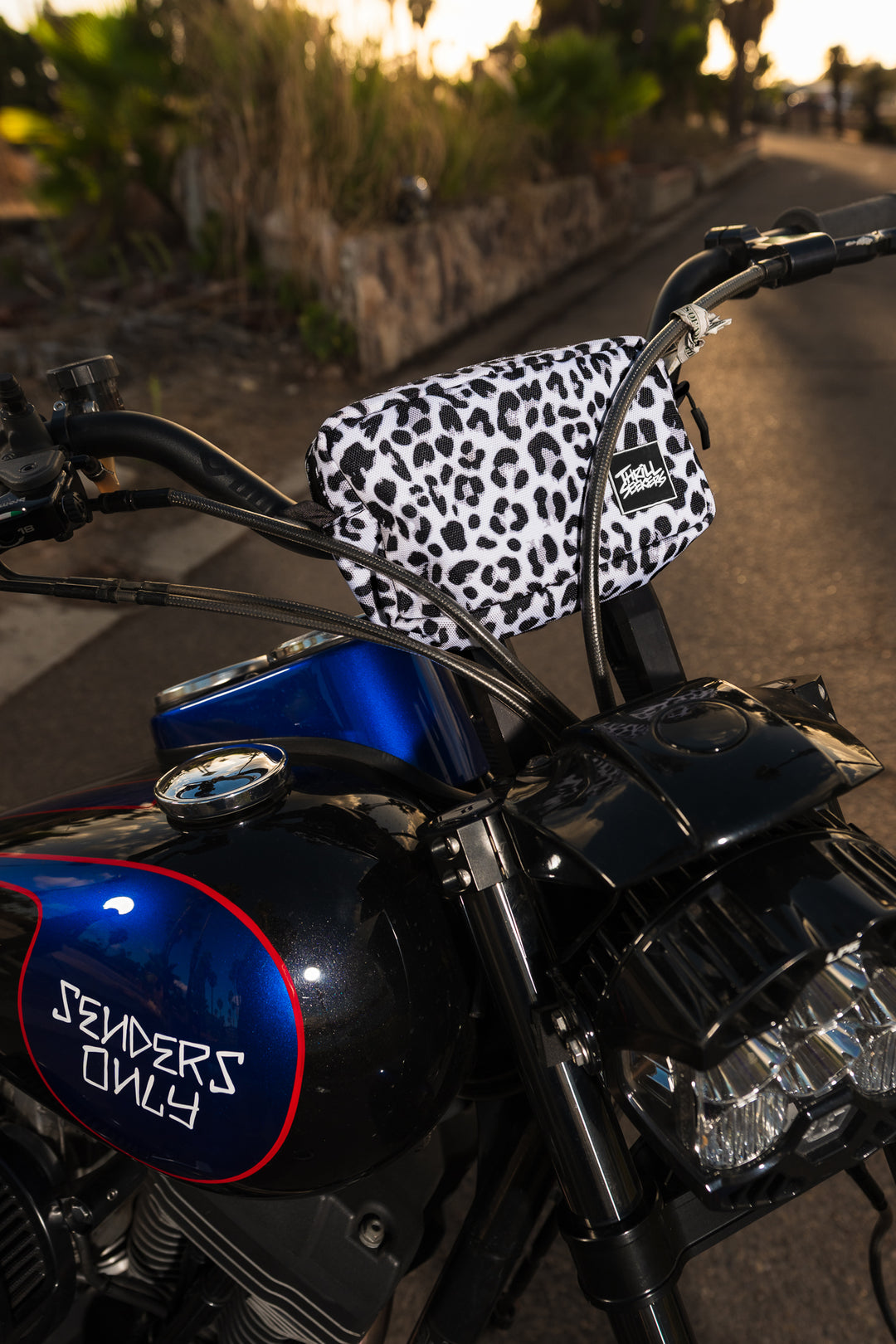 Snow Leopard Bar Bag