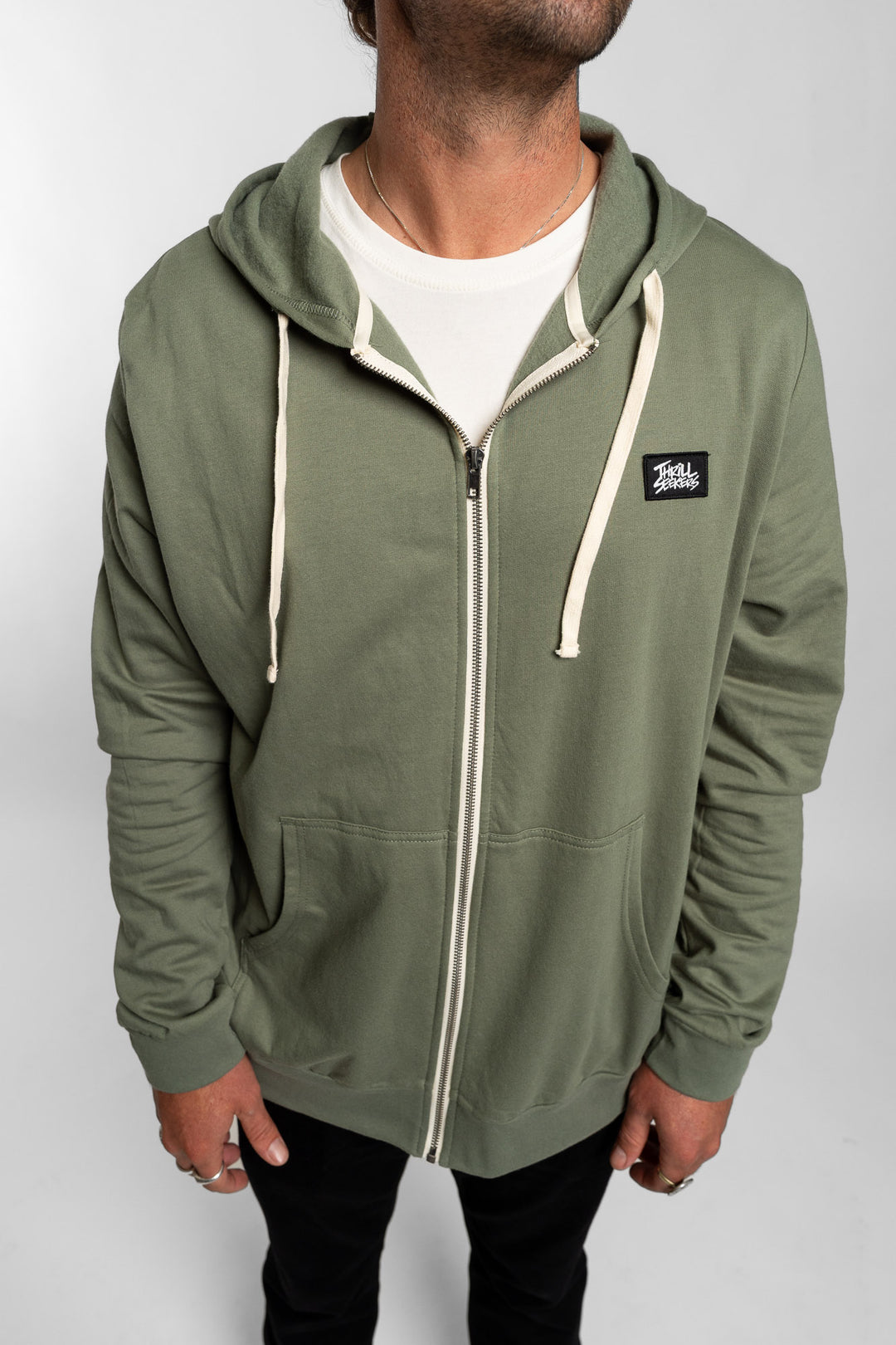 Zip Jacket - Sage
