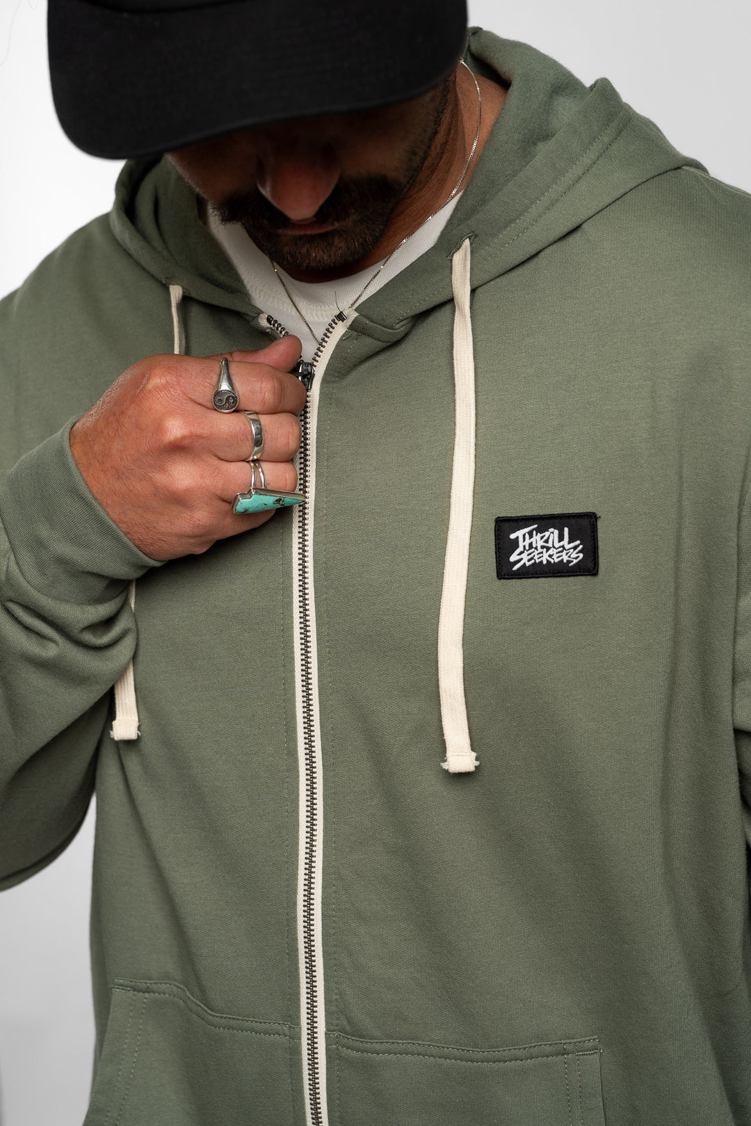 Zip Jacket - Sage