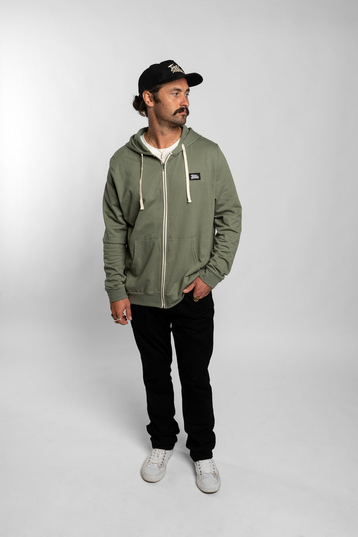 Zip Jacket - Sage