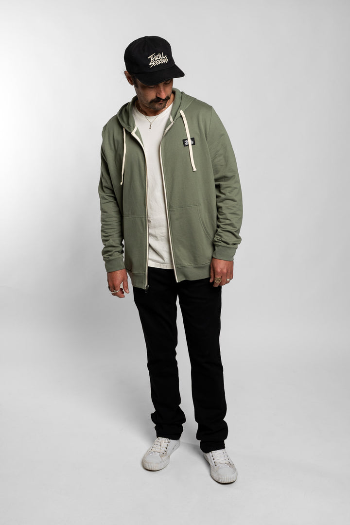 Zip Jacket - Sage