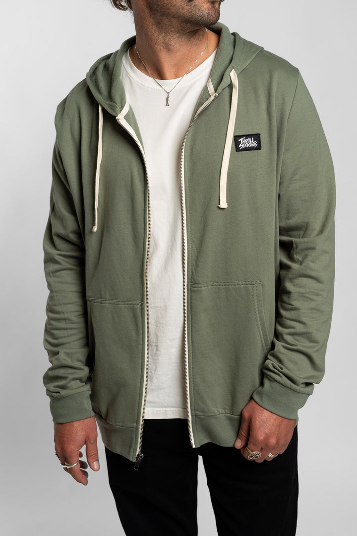 Zip Jacket - Sage