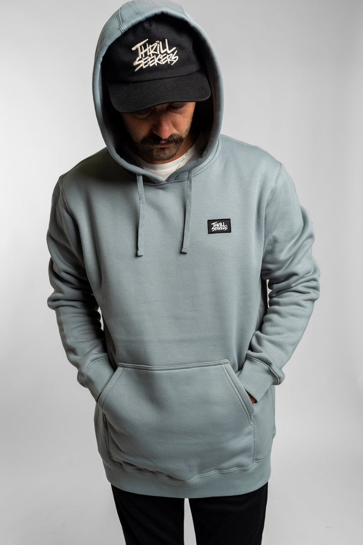 Label Hoodie - Marine