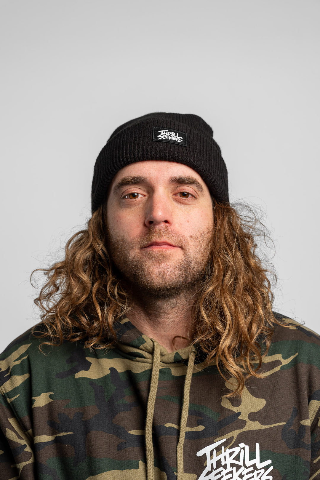 Label Beanie - Black