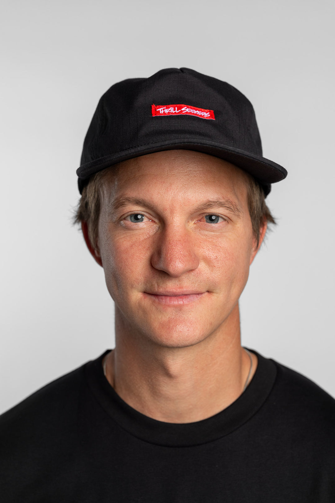 Red Label Roper Cap - Black